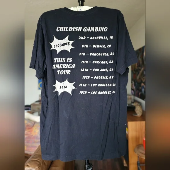 Childish Gambino 2018 Tour Tee - Picture 2 of 2